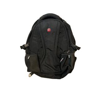 Swiss Gear 3760 Laptop Backpack Black Red